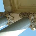 The Mansion's Elegant Columns