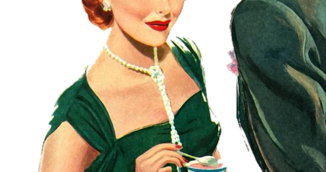 Vintage Tea Lady