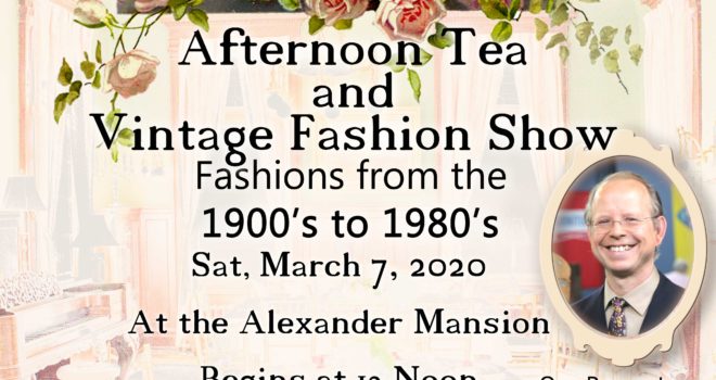 Southern Charm Tea Vintage Fashion Show