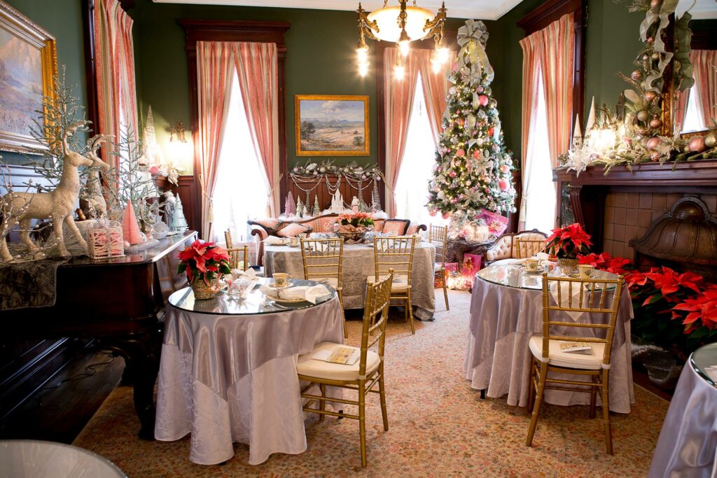 Christmas Tea at the Alexander Mansion