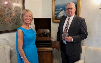 Alexander Mansion Receives Special Birthday Present, 1913 Victrola