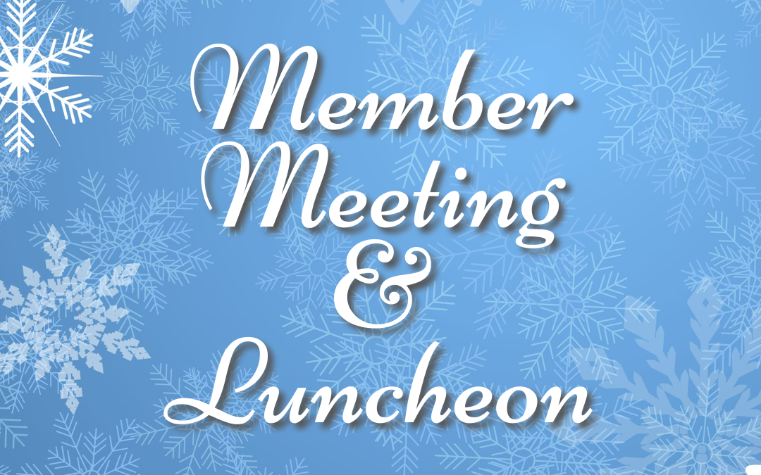 Members Meeting & Luncheon at the Alexander Mansion