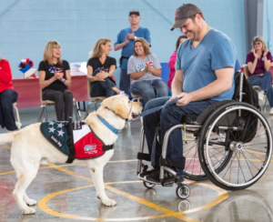 Patriot Paws Service Dog demonstration