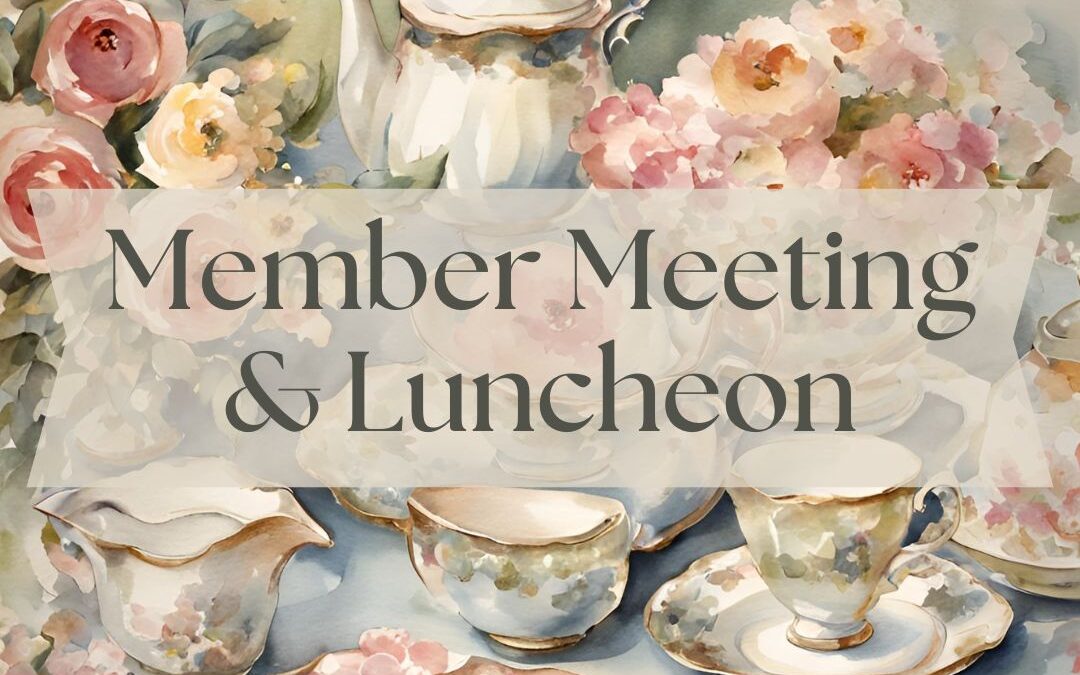 Member Meeting & Lunch at the Alexander Mansion