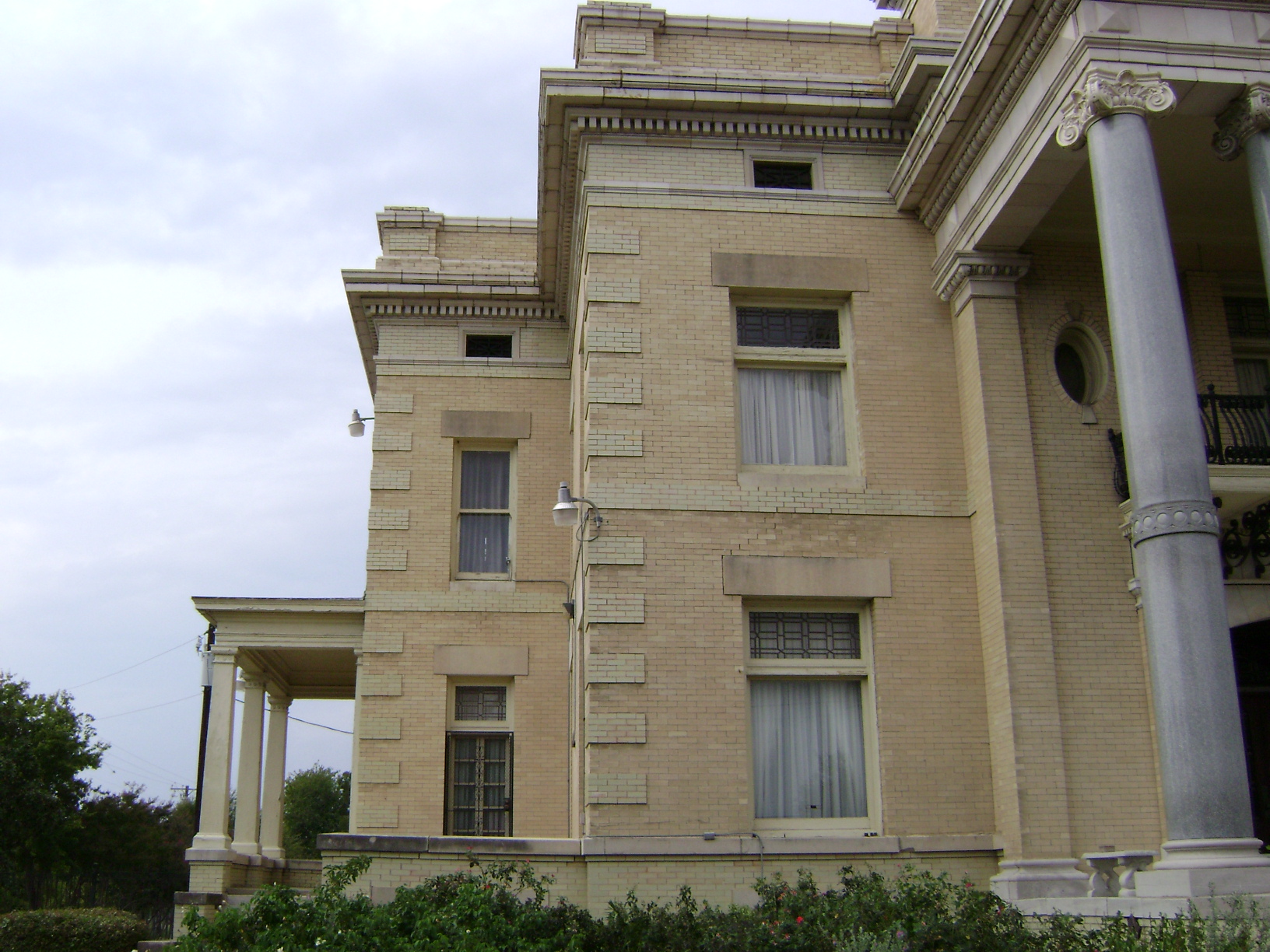 Alexander Mansion exterior west south corner Alexander Mansion exterior west south corner