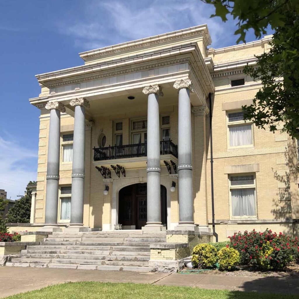 Alexander Mansion exterior front porch