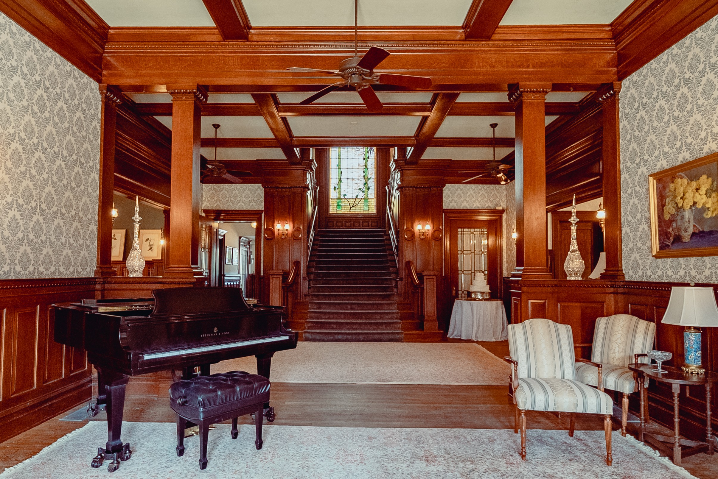 Alexander Mansion Interior Stair Hall North Alexander Mansion Interior Stair Hall North
